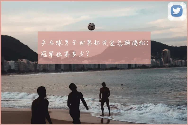 乒乓球男子世界杯奖金总额揭秘:冠军独享多少?