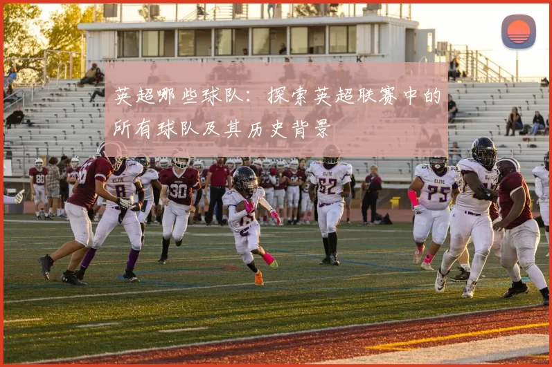 英超哪些球队：探索英超联赛中的所有球队及其历史背景